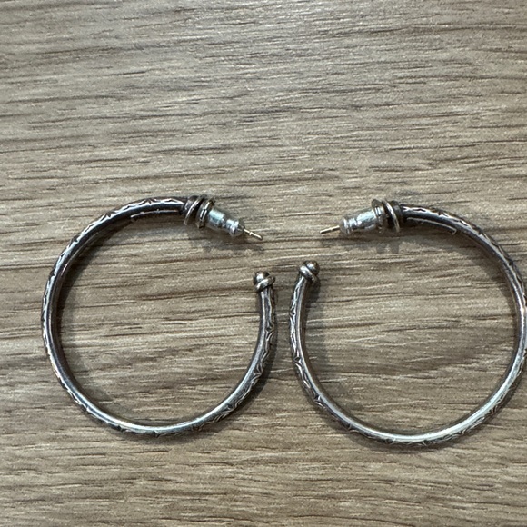 Konstantino  Silver Hoop Earrings